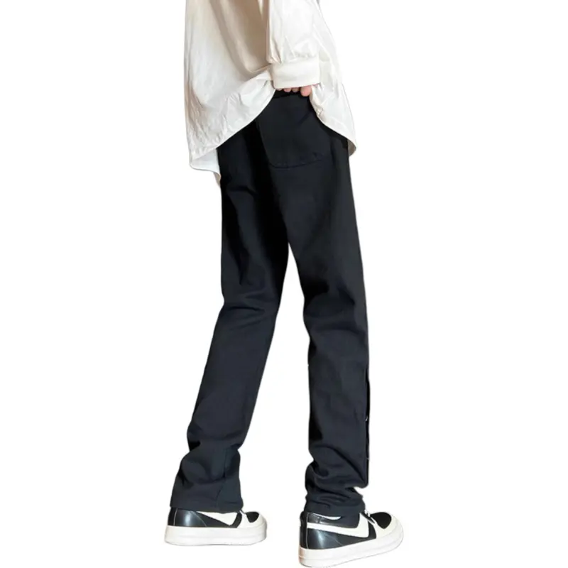 PANDA ADEVIL Jeans Unisex Black-1