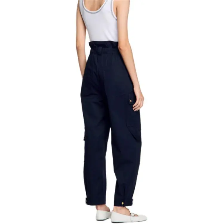 Sandro Straight leg Trousers-2