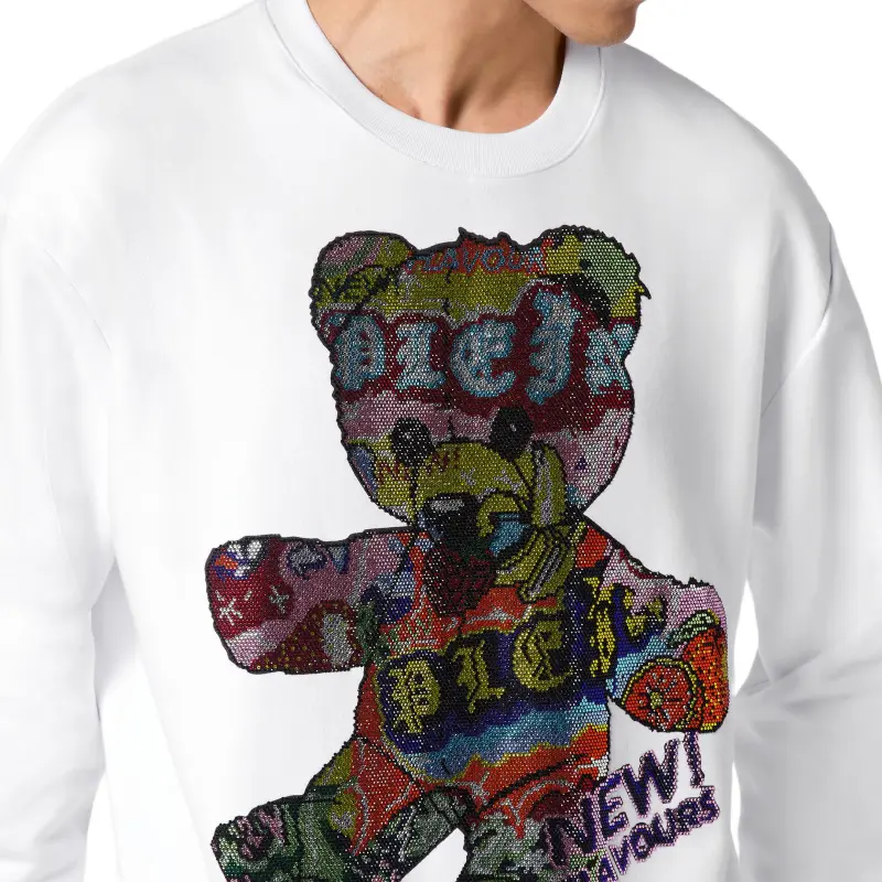 PHILIPP PLEIN Tutti Frutti Rhinestone Sweatshirt-5