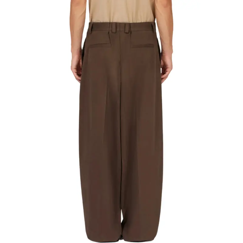 FERRAGAMO Casual Pants Men's Coffee-3