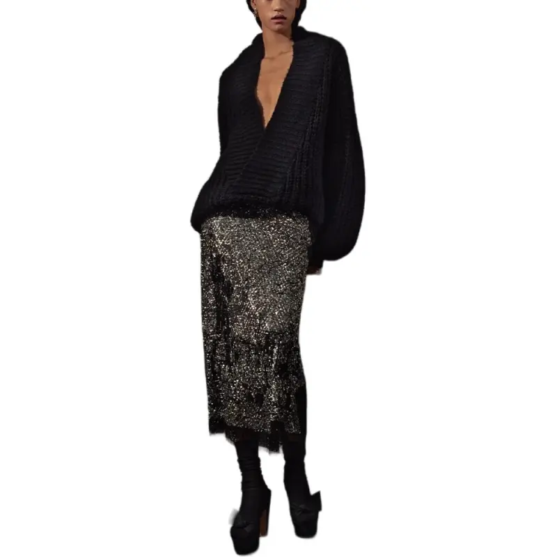 DIOR Oversized Knitted Sweater-3