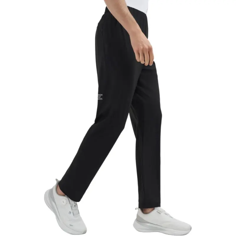 DESCENTE TRAINING Collection Comprehensive Training Knitted Sweatpants Men's BK Tap Shoe-3