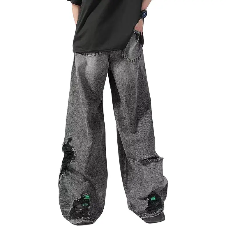 FASTFISH Jeans Unisex Black-1