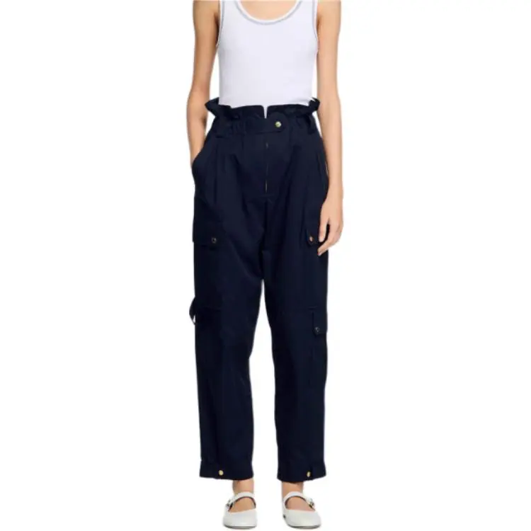 Sandro Straight leg Trousers-1