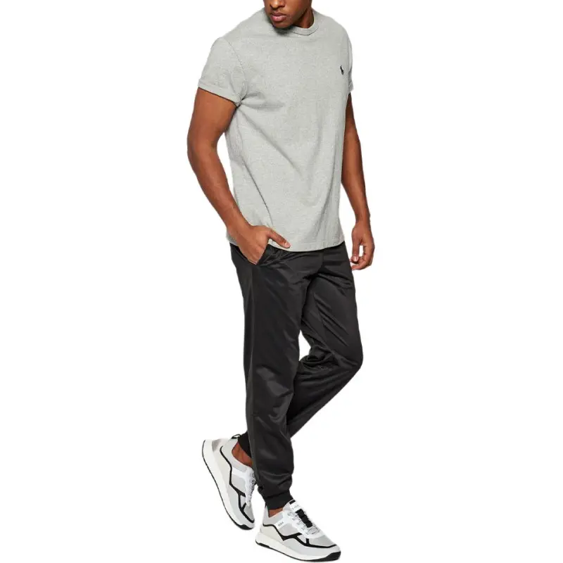 EMPORIO ARMANI EA7 SS22 Knitted Sports Pants Men's Black-6