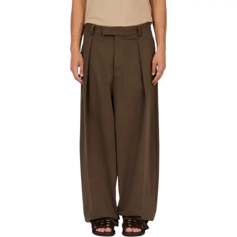 FERRAGAMO Casual Pants Men's Coffee-2