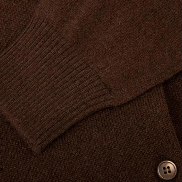 MIU MIU Cashmere Sweater Women's Cocoa Brown-4