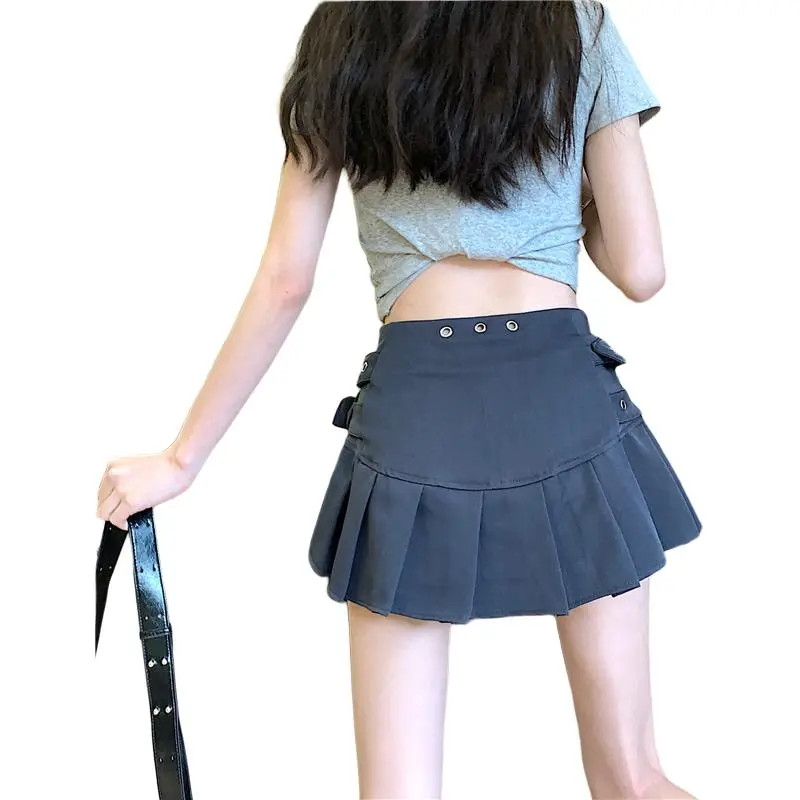 Garbege Casual Short Skirts Women's-1