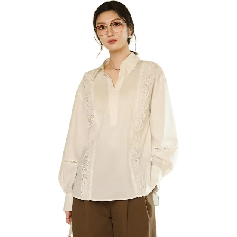La Chapelle Shirt Women's White-1
