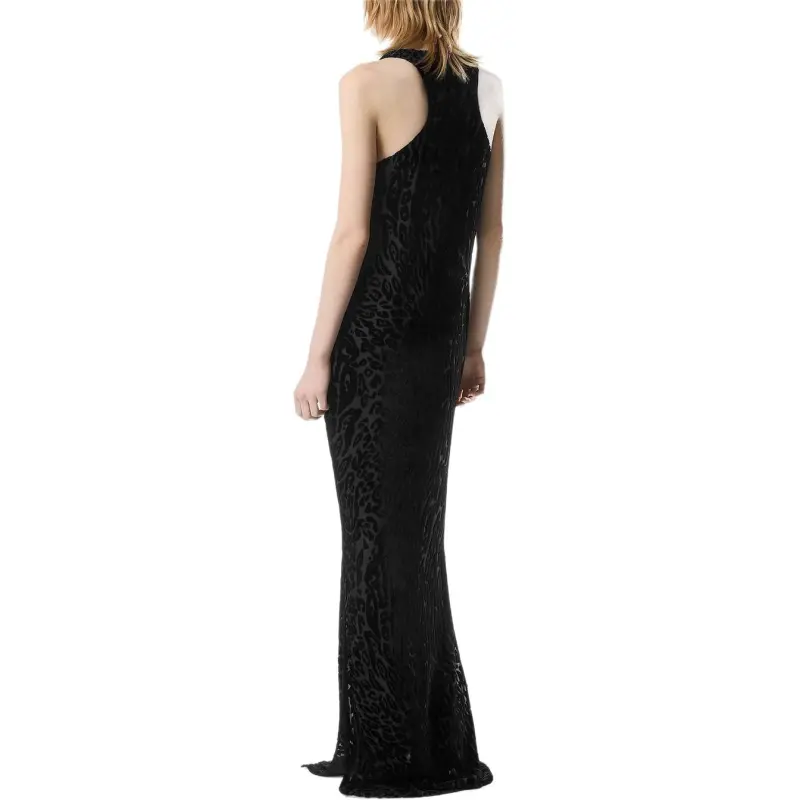 TF Sleeveless Dress Women's Black-2