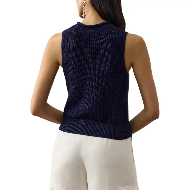 Ralph Lauren Collection Ribbed knit Top-2