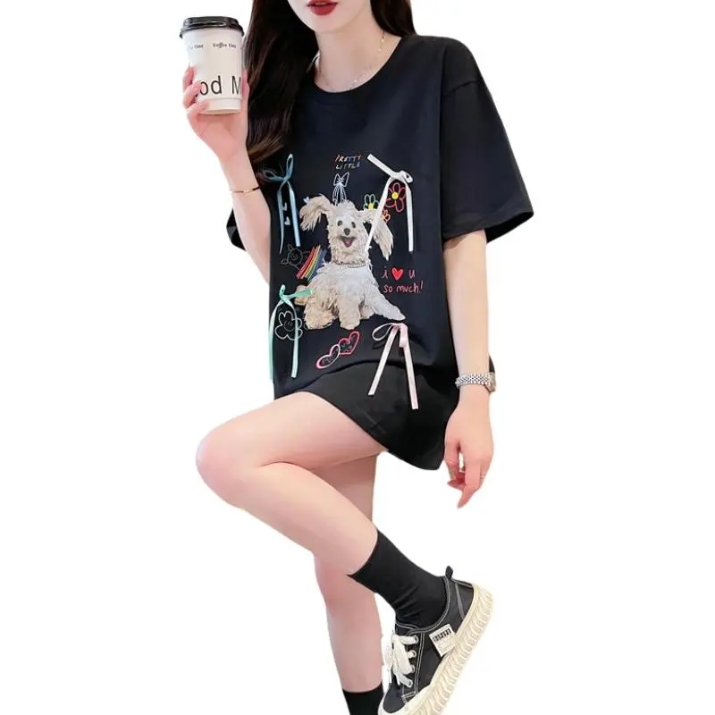 KAISER Drop Shoulder Sleeve T Shirt Women's-7