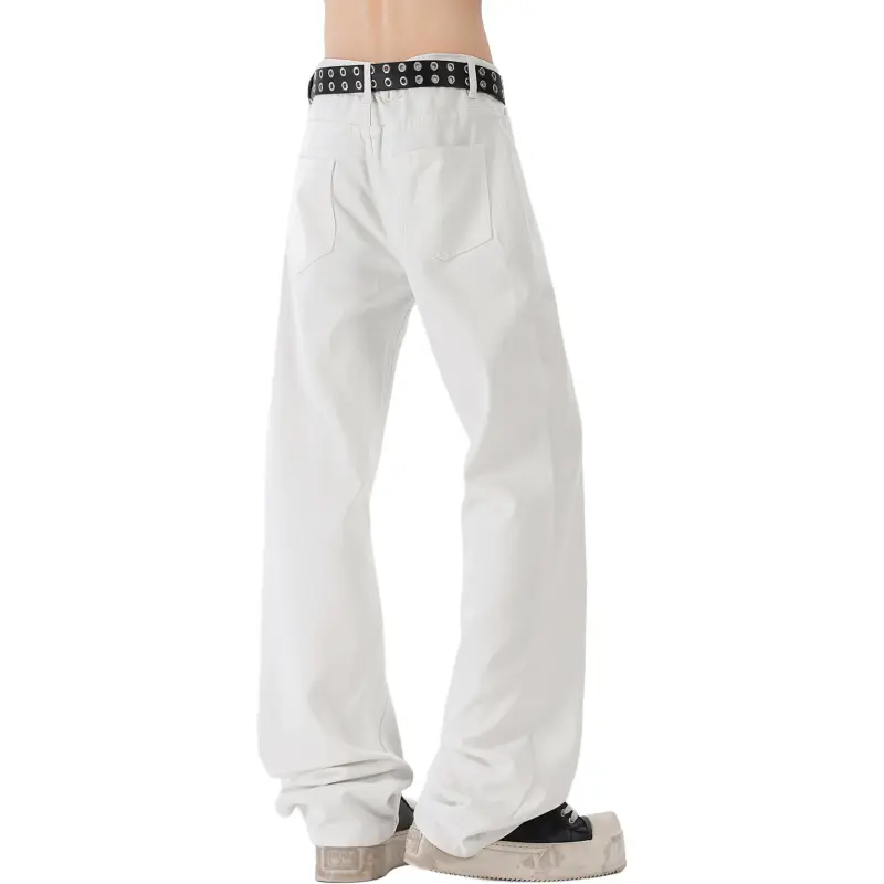 DANGERTIGER Jeans Unisex White-1