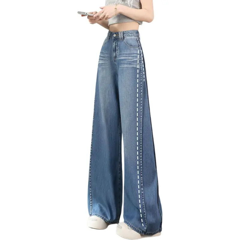 Weixi Jeans Women's Dark Blue-1