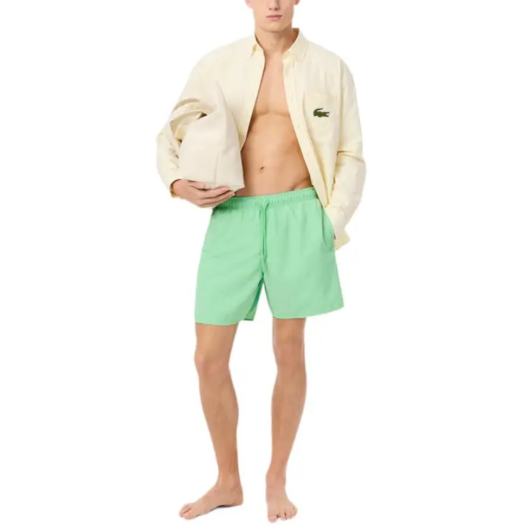 LACOSTE Monochrome Swim Shorts-8