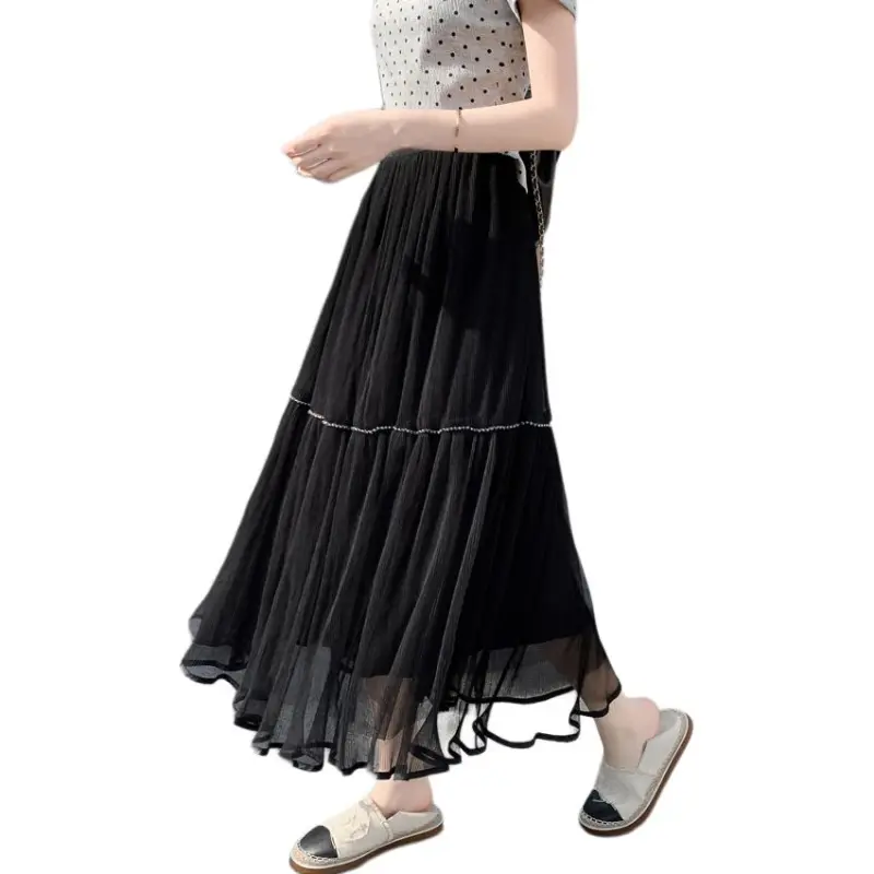 GOSO Casual Long Skirts Women's-4