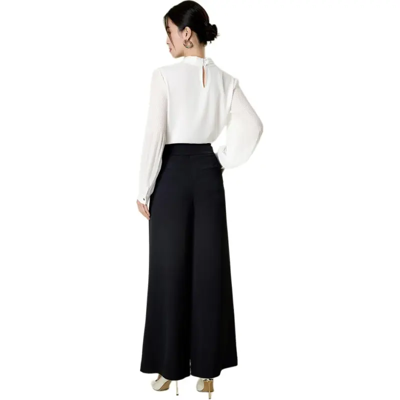 BBLLUUEE Casual Pants Women's Ink Black-1