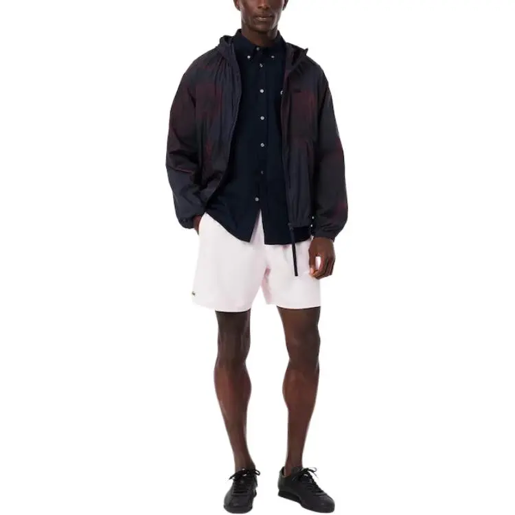 LACOSTE Monochrome Swim Shorts-14