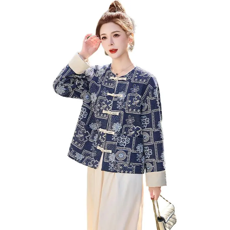 La Chapelle Denim Jacket Women's Image Color-1
