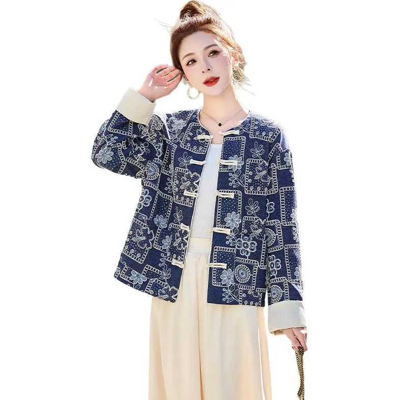 La Chapelle Denim Jacket Women's Image Color-2