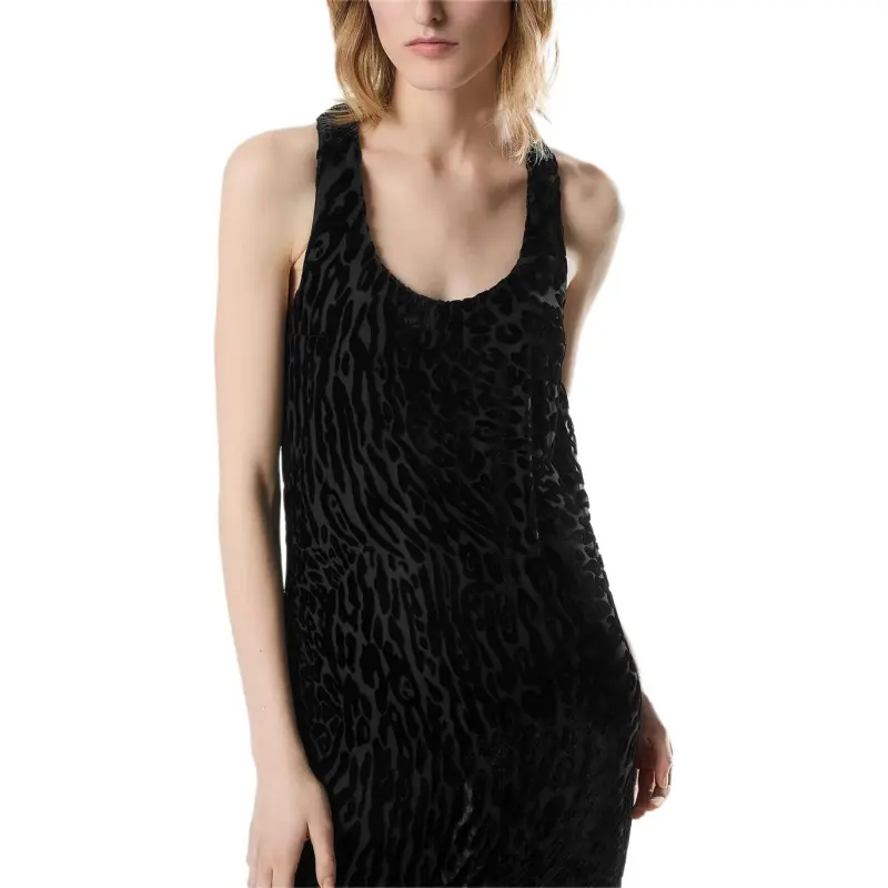TF Sleeveless Dress Women's Black-3