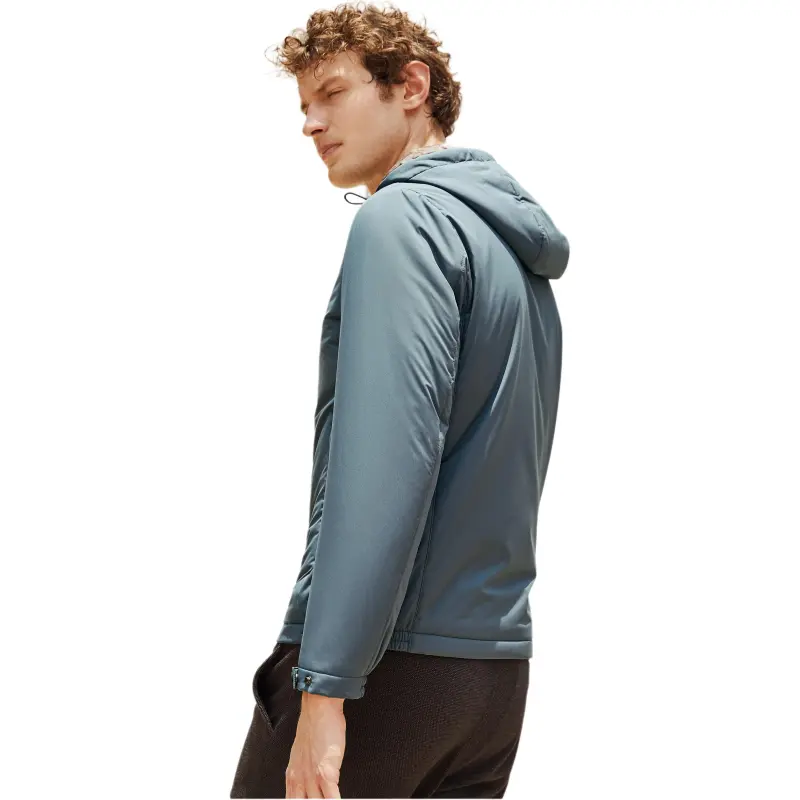 GOLDLION Puffer Jacket Men's Gray Blue-1