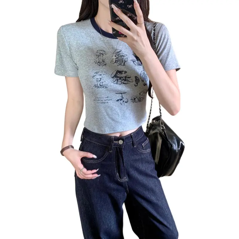 Dior Beauty Set in Sleeve T Shirt Women's-6