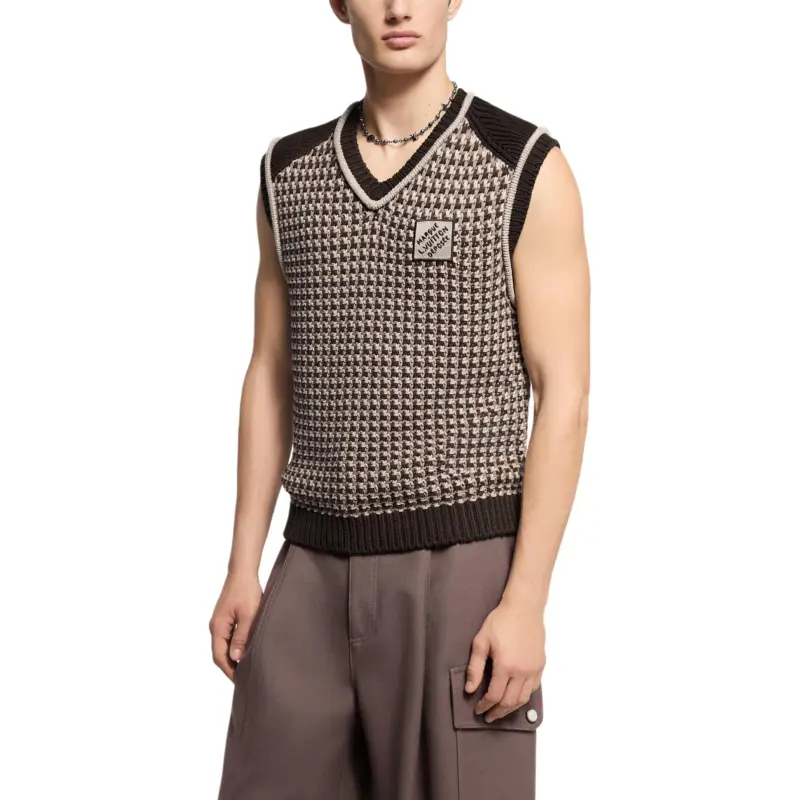LOUIS VUITTON Cotton Jacquard Vest-1
