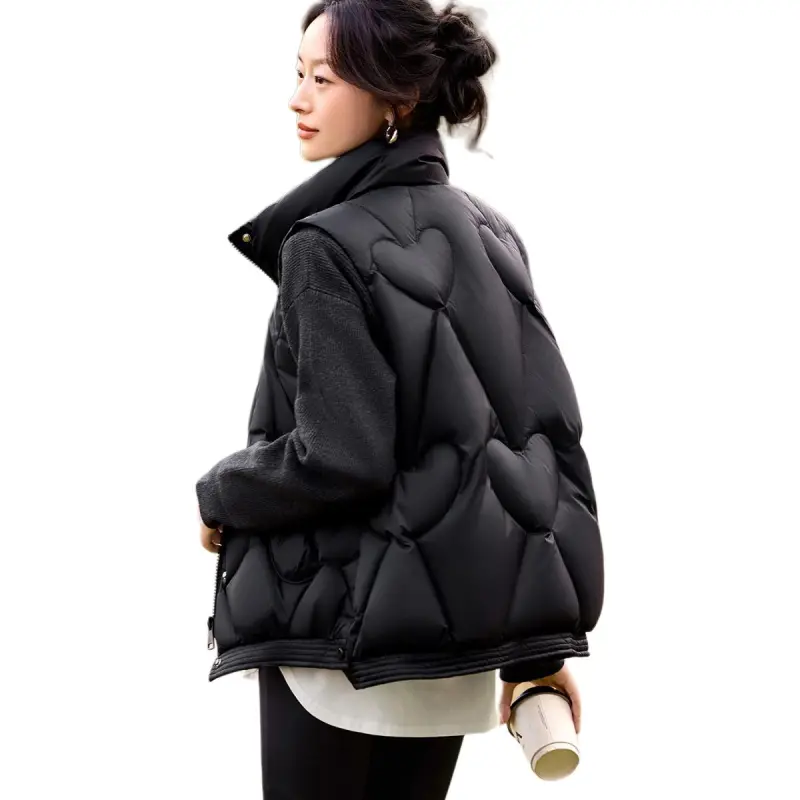 Mo Han Yi Mei Vest Women's Black-2