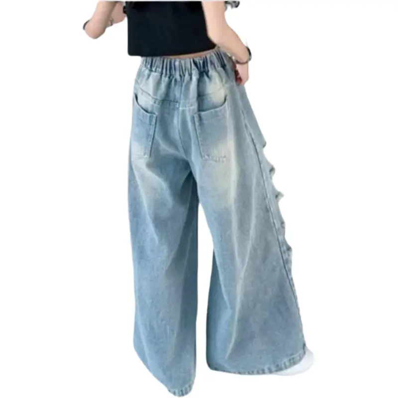 GOSO Casual Pants Women's Blue-1