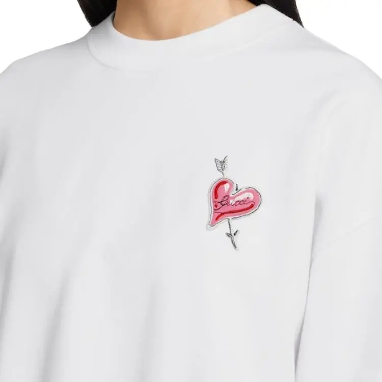 GUCCI FW25 Sweatshirt Women's White-5