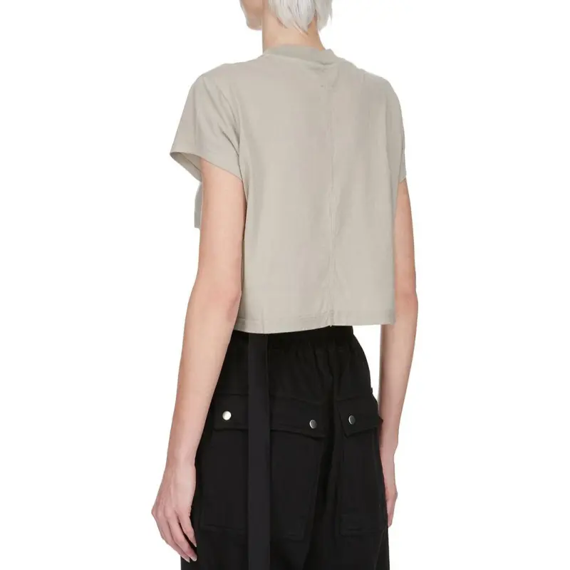 Rick Owens DRKSHDW Cropped Short sleeve T shirt-1