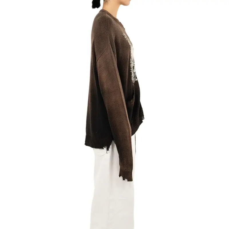 Maison Mihara Yasuhiro SS25 Knitwear Women's Black-4