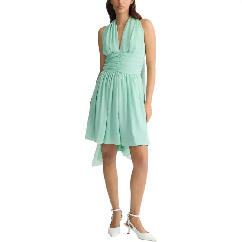 LIU·JO Draped Mini Dress-1
