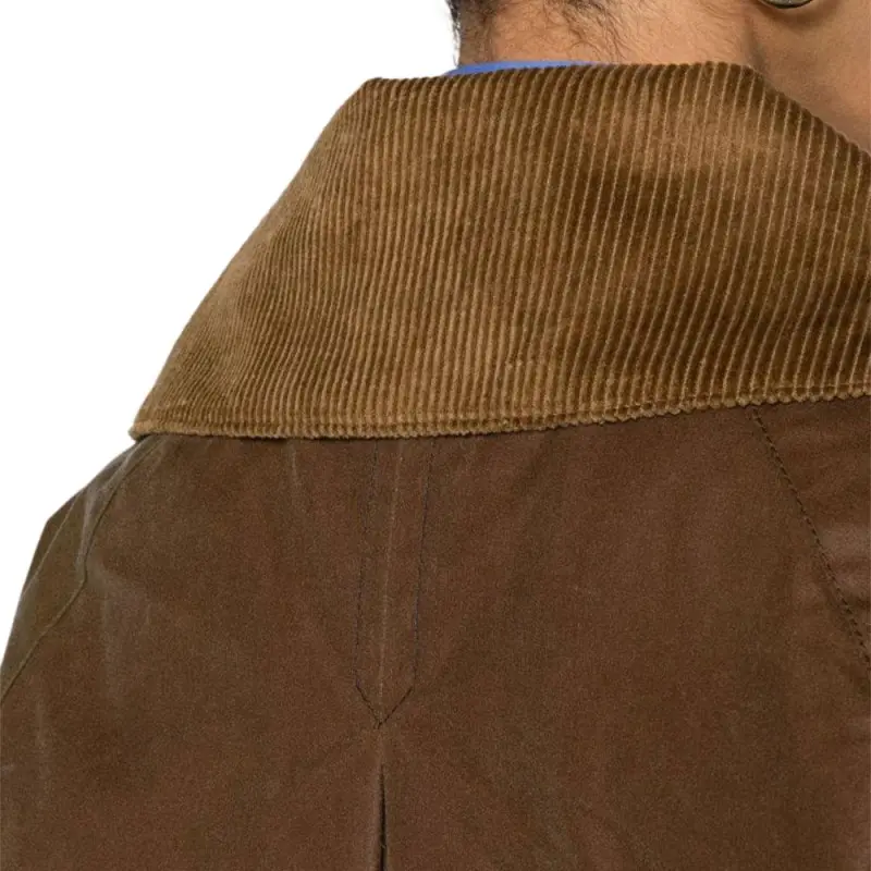 BARBOUR x GANNI FW23 Jackets Coats Women's Brown-1