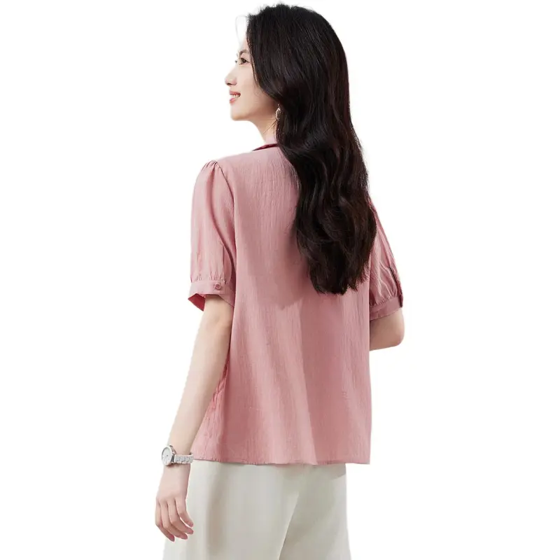 Like The Age Of Water Shirt Women's Pink-4