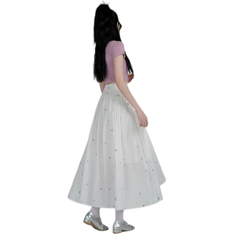 Mu Xiao Xin Casual Long Skirt Women's-1