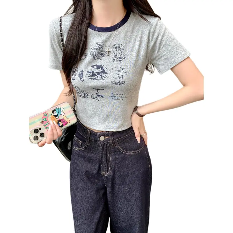 Dior Beauty Set in Sleeve T Shirt Women's-4