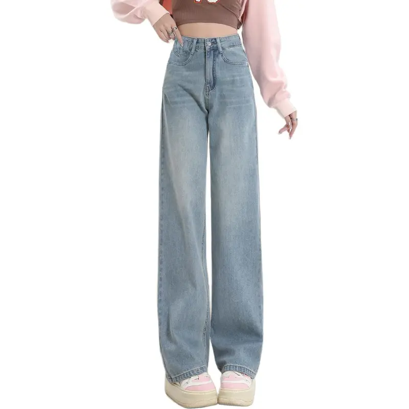 Weixi Jeans Women's Light Blue-2
