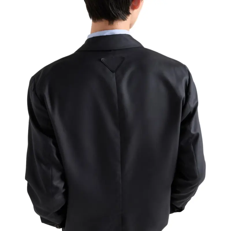 PRADA Business Suit Coat Men's Black-3