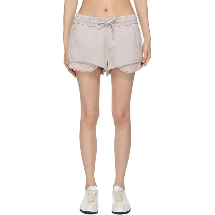 Acne Studios Logo Detailed Drawstring Shorts-2