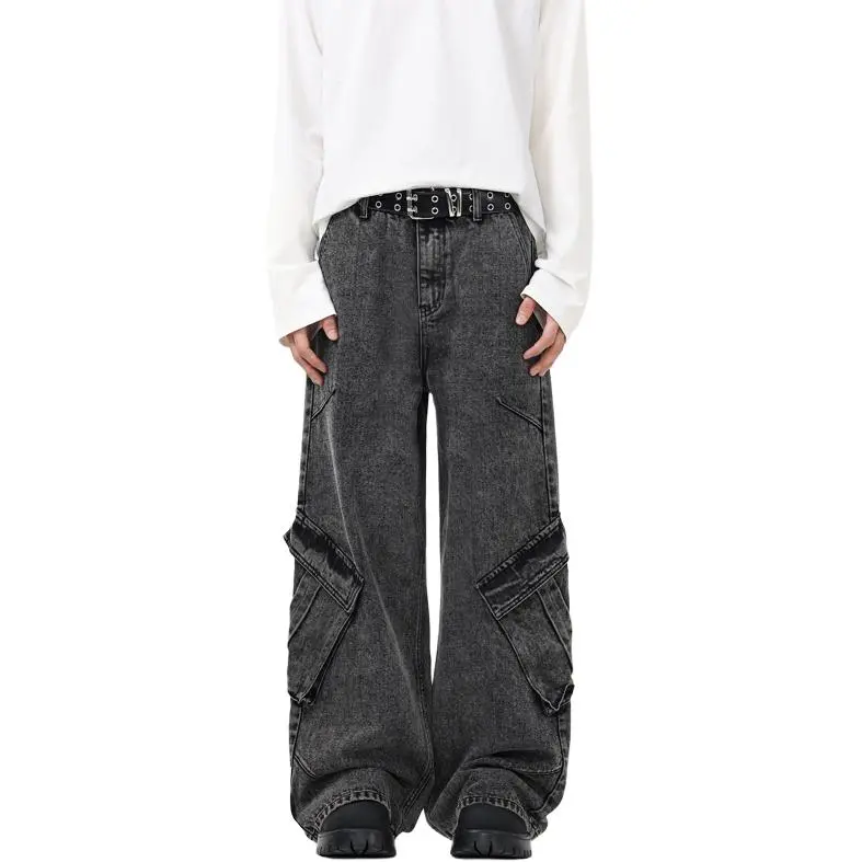 FCB ARCELONA Casual Pants Unisex Jacquard Black Gray-2
