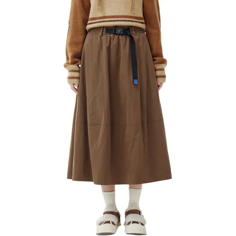 ZIHAN Casual Long Skirts Women's-3