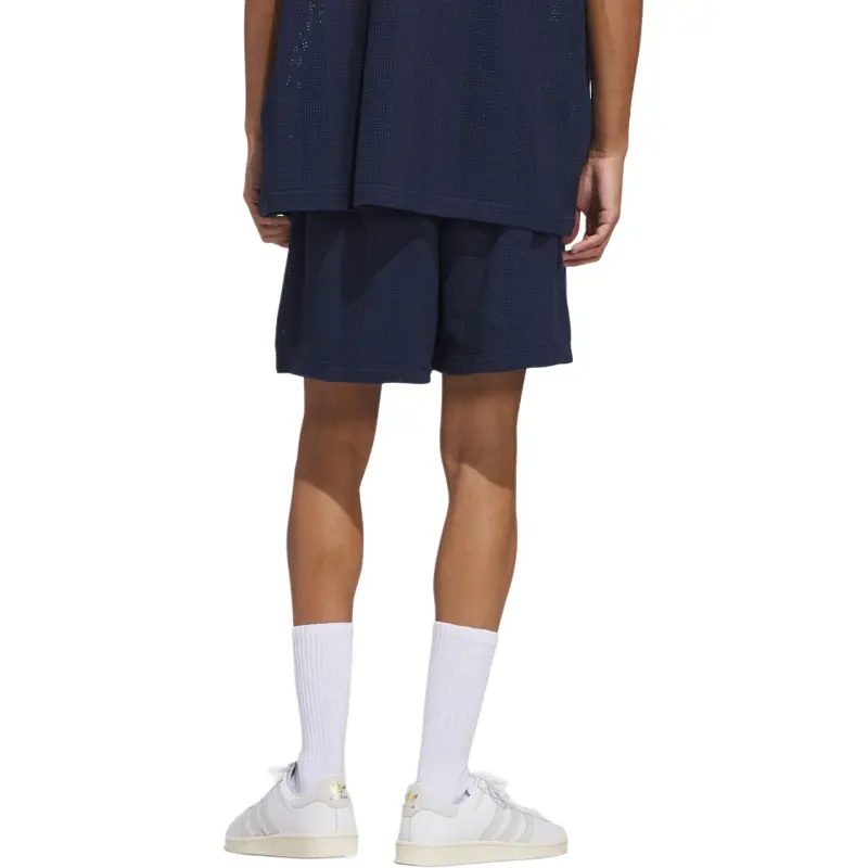 Adidas Originals KNIT SHORTS Sports Shorts Unisex Dark Indigo/Wonder White-2