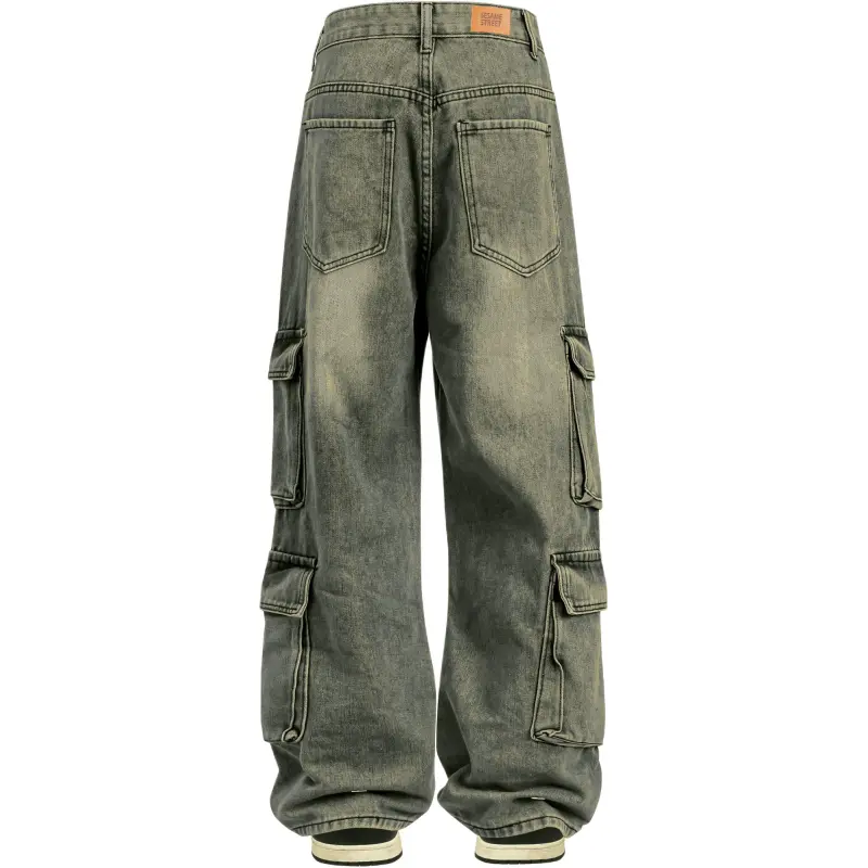 SESAME STREET Jeans Unisex Yellow Mud-1