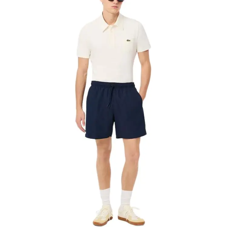 LACOSTE Monochrome Swim Shorts-2
