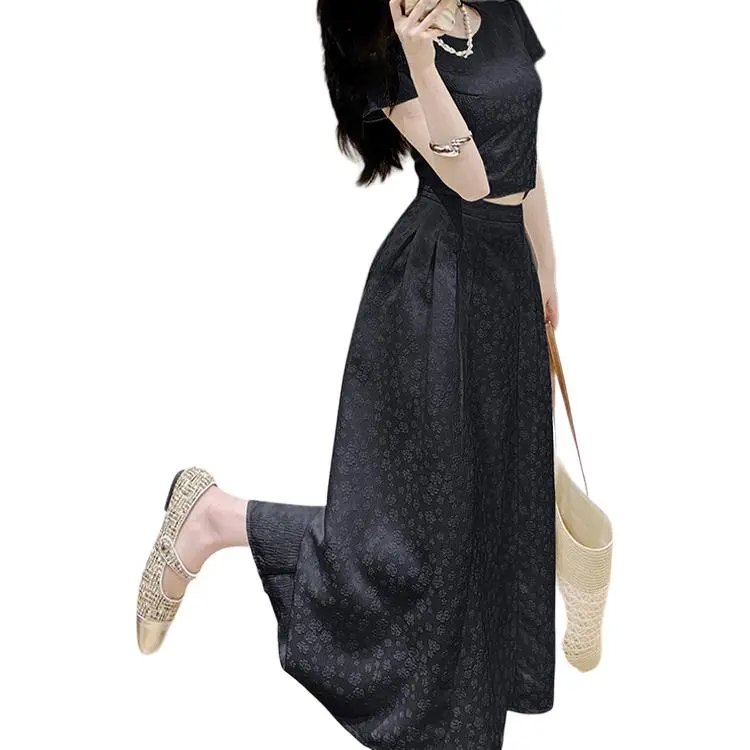 SNZX Two Piece Skirt Sets Women's-5