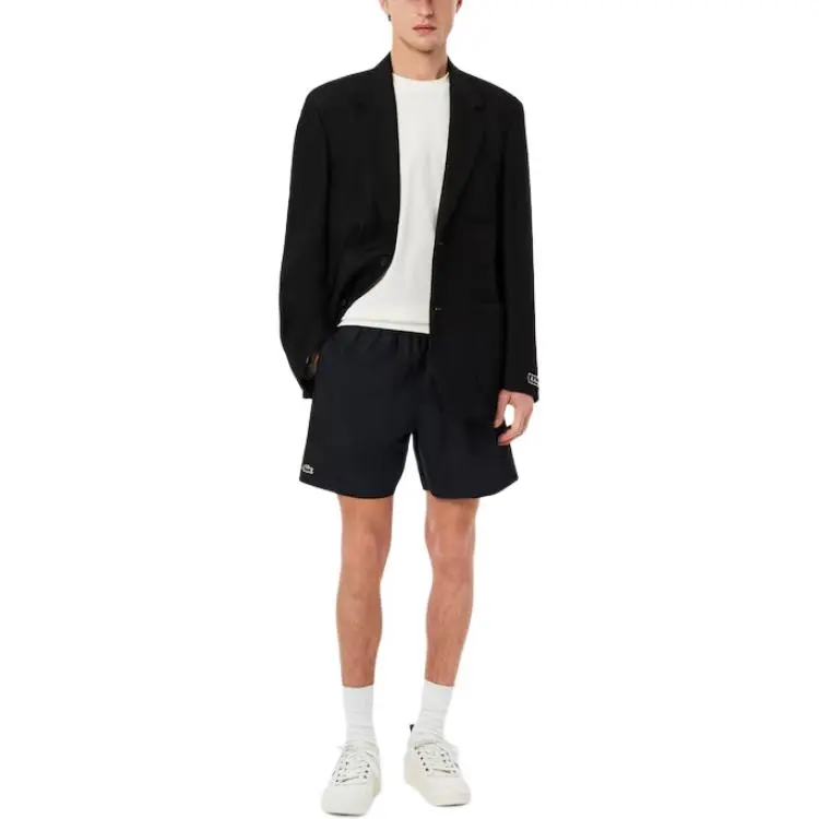 LACOSTE Monochrome Swim Shorts-26