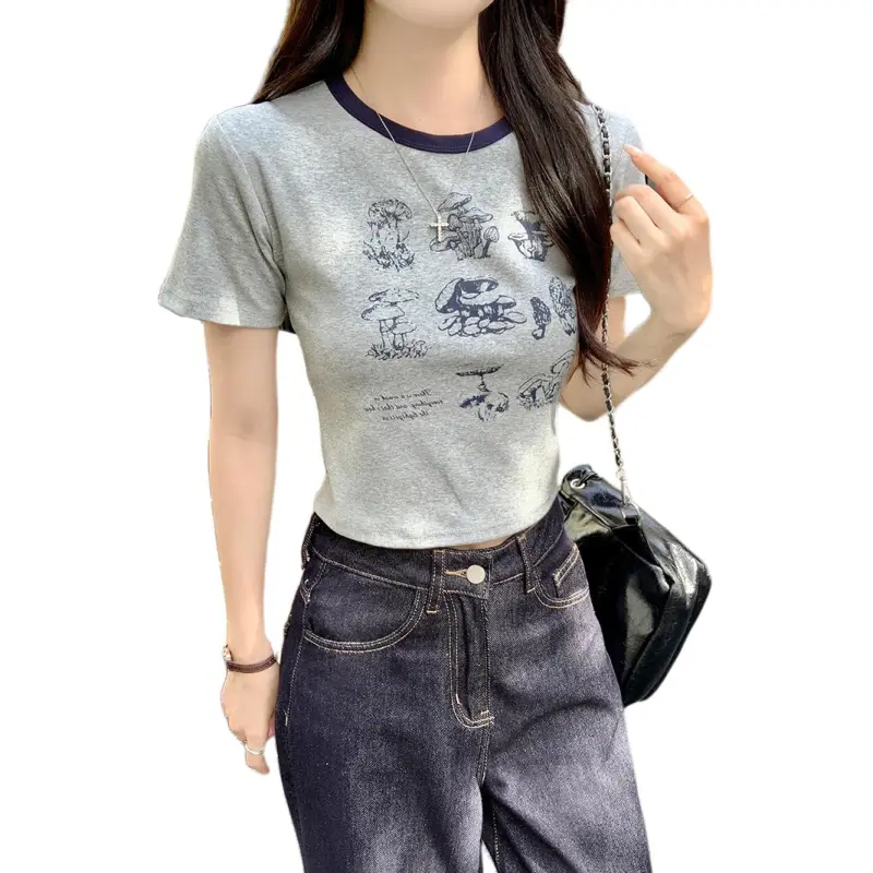 Dior Beauty Set in Sleeve T Shirt Women's-7