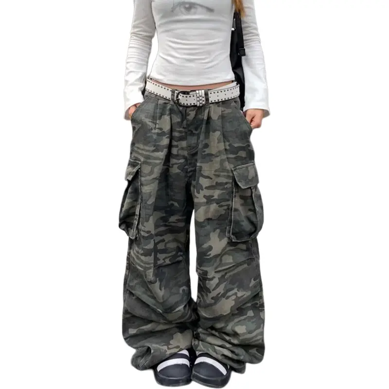 HAPPY PARTY Jeans Unisex Camouflage-4